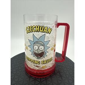 McDonalds Szechuan Sauce Rick and Morty Freeze Gel Mug NEW